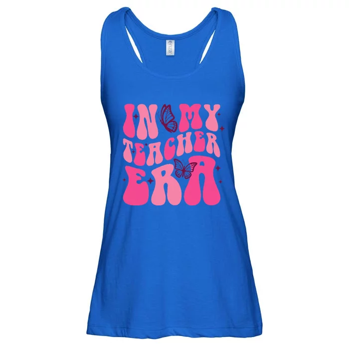 In My Teacher Era Back To School 1st Of School Teacher Ladies Essential Flowy Tank