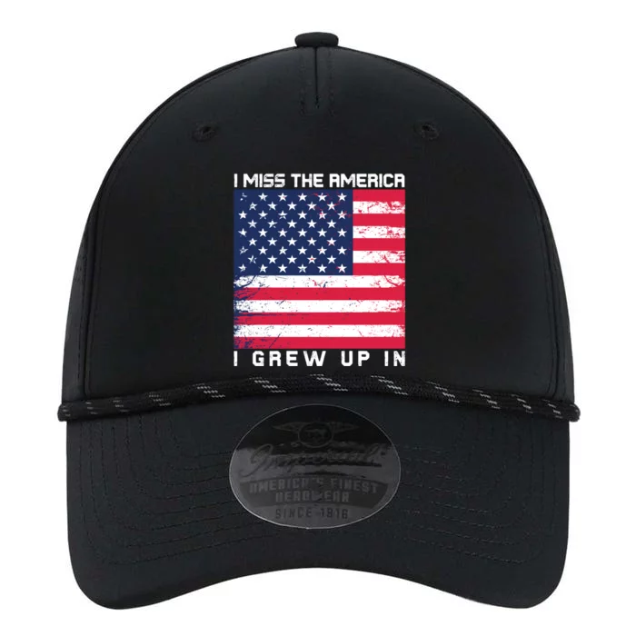 I Miss The America I Grew Up In Grunge Gift Performance The Dyno Cap