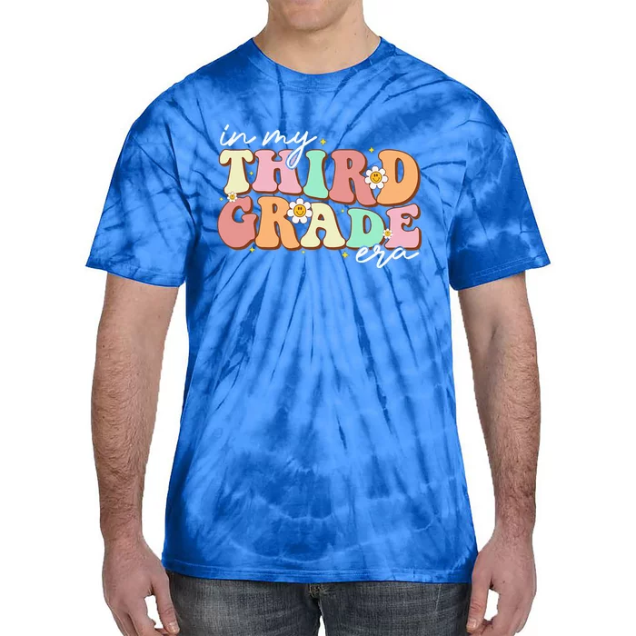 In My Third Grade Era Retro Back To School Teacher Student Tie-Dye T-Shirt