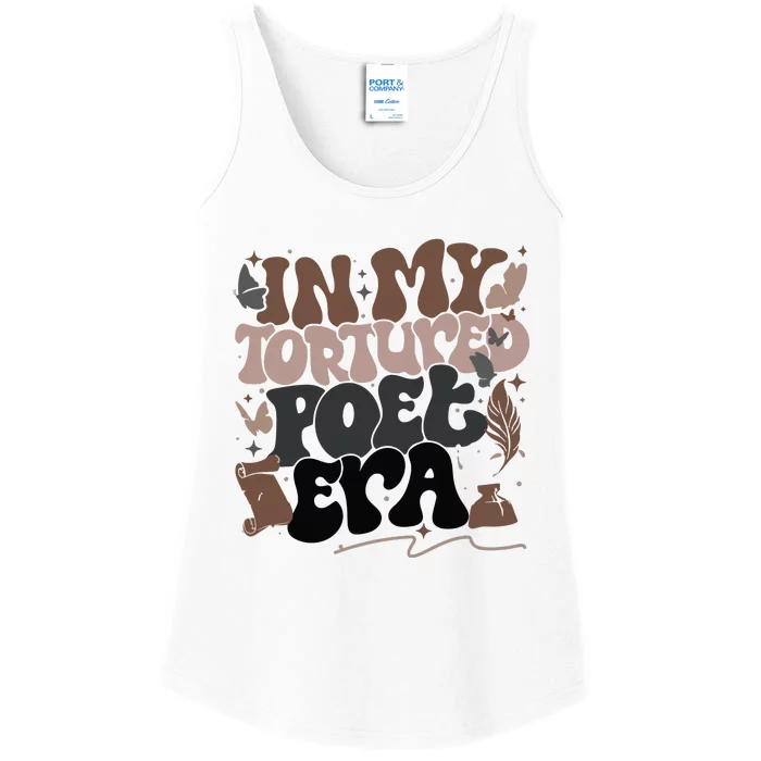 In My Tortured PoetS Era Ladies Essential Tank