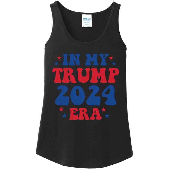 In My Trump 2024 Era Election 2024 Ladies Essential Tank