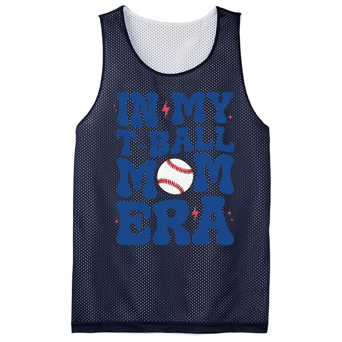 In My Tball Mom Era Ball Mom Mothers Day Mesh Reversible Basketball Jersey Tank