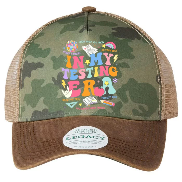 In My Testing Era Staar Test Day You Got This Motivational Legacy Tie Dye Trucker Hat