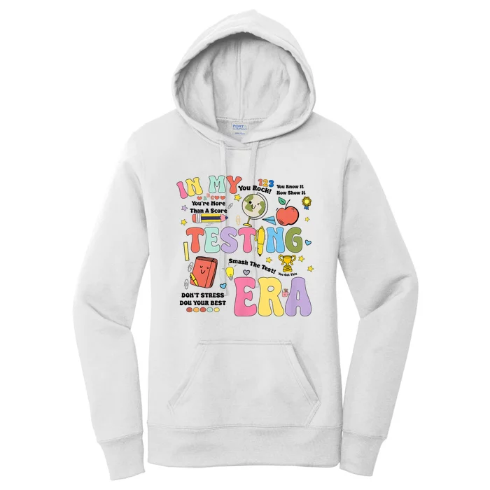 In My Testing Era Staar Test Day You Got This Motivational Women's Pullover Hoodie