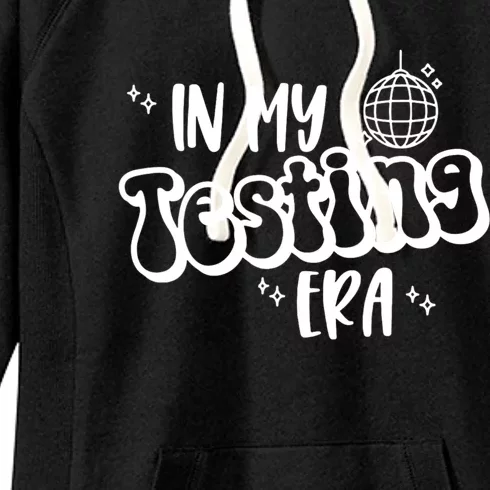 In My Testing Era, Funny Testing Teacher, Teaching Student Women's Fleece Hoodie