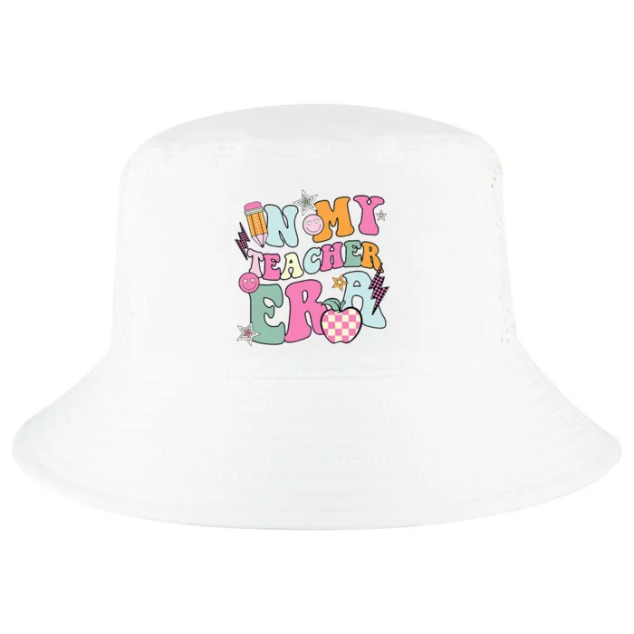 In My Teaching Era Best Teacher Appreciation Retro Groovy Cool Comfort Performance Bucket Hat