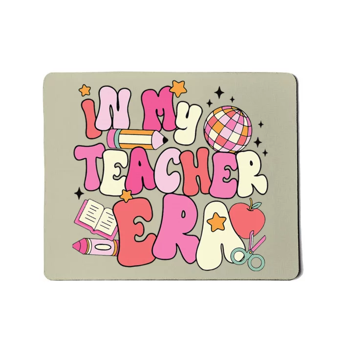 In My Teacher Era First Day Of School Back To School Retro Mousepad