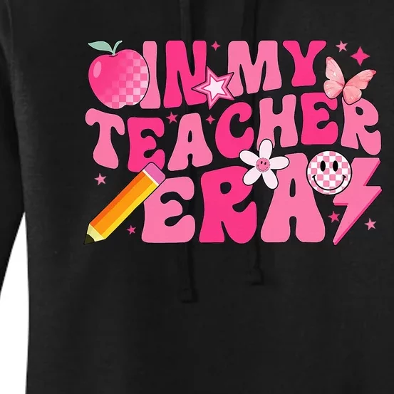 In My Teacher Era Back To School Retro Back To School Retro Women's Pullover Hoodie