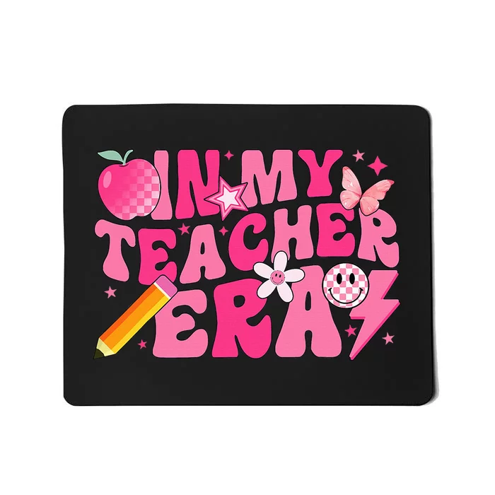 In My Teacher Era Back To School Retro Back To School Retro Mousepad