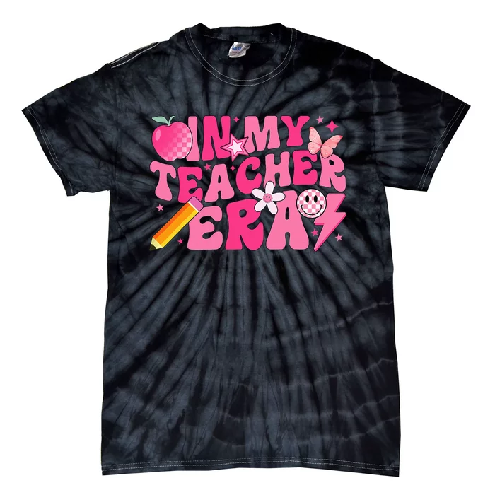 In My Teacher Era Back To School Retro Back To School Retro Tie-Dye T-Shirt