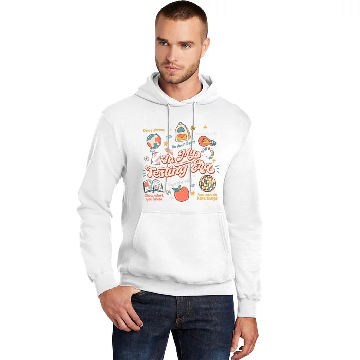 In My Testing Era Teachers Student Rock The Test Testing Day Hoodie