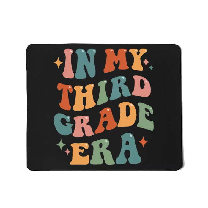 In My Third Grade Era Retro Funny 3rd Grade Teacher Team Mousepad