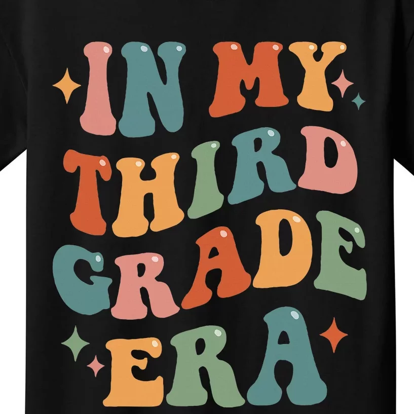 In My Third Grade Era Retro Funny 3rd Grade Teacher Team Kids T-Shirt