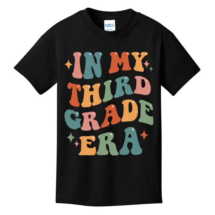 In My Third Grade Era Retro Funny 3rd Grade Teacher Team Kids T-Shirt