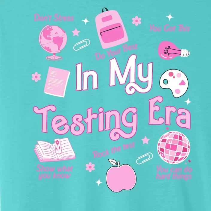 In My Testing Era Teachers Student Rock Testing Day ChromaSoft Performance T-Shirt