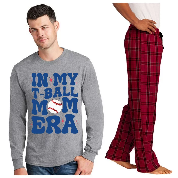 In My Tball Mom Era Tball Mom MotherS Day Long Sleeve Pajama Set