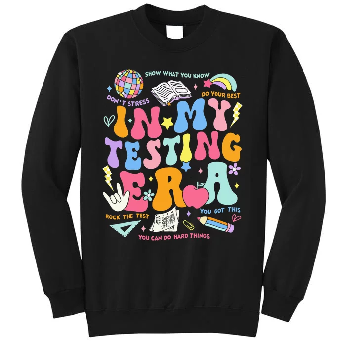 In My Testing Era Teachers Student Rock The Test Sweatshirt