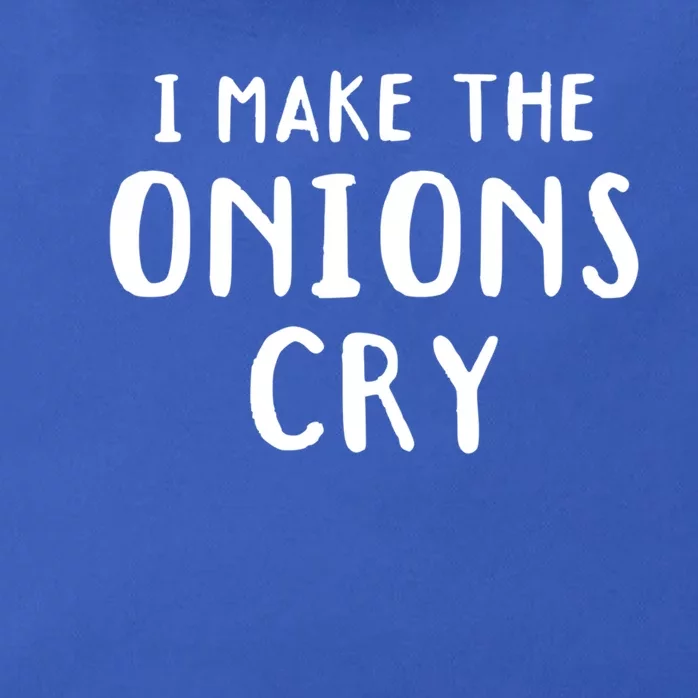 I Make The Onions Cry Culinary Chefs Kitchen Cook Chef Funny Funny Gift Zip Tote Bag