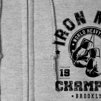 Iron Mike Tyson World Heavyweight Champion Full Zip Hoodie