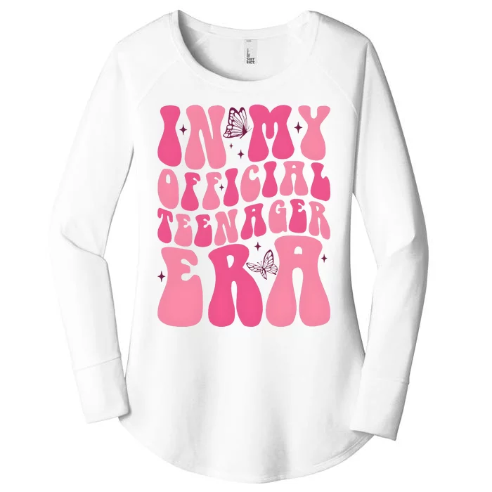 In My Teenager Era 13th Birthday Women's Perfect Tri Tunic Long Sleeve Shirt