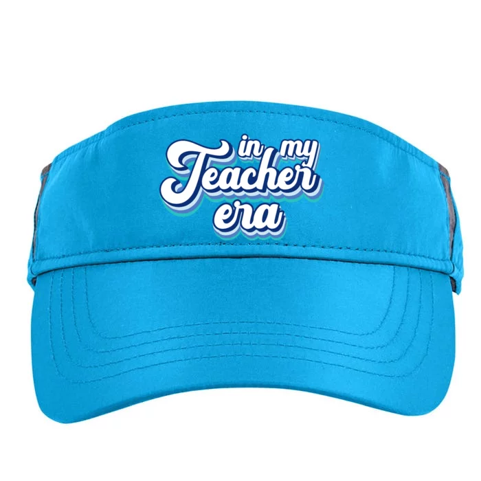 In My Teacher Era Retro Style Adult Drive Performance Visor