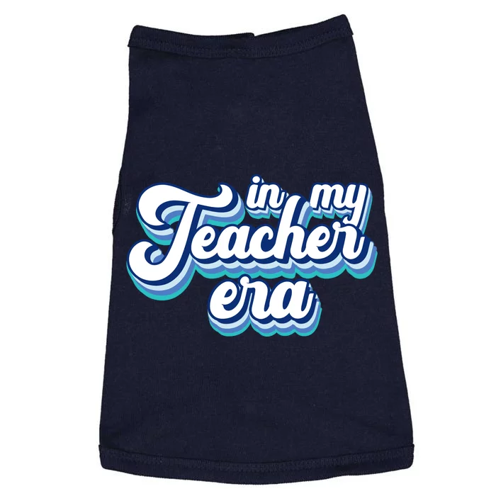 In My Teacher Era Retro Style Doggie Tank