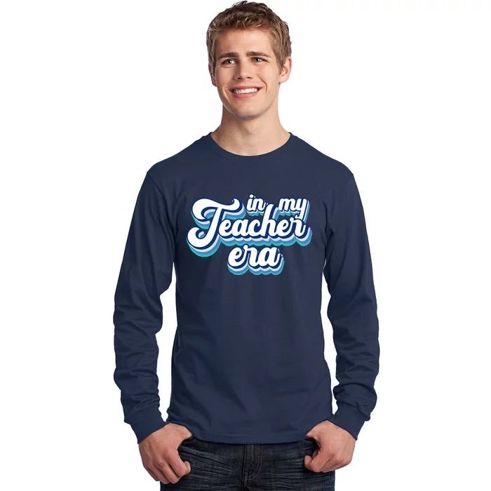 In My Teacher Era Retro Style Long Sleeve Shirt