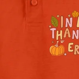 In My Thankful Era Halloween Friend Sister Halloween Meaningful Gift Dry Zone Grid Performance Polo