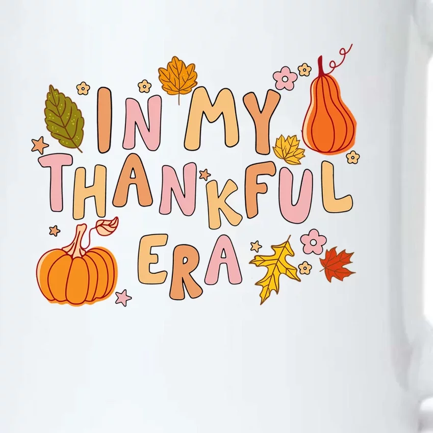 In My Thankful Era Halloween Friend Sister Halloween Meaningful Gift Black Color Changing Mug