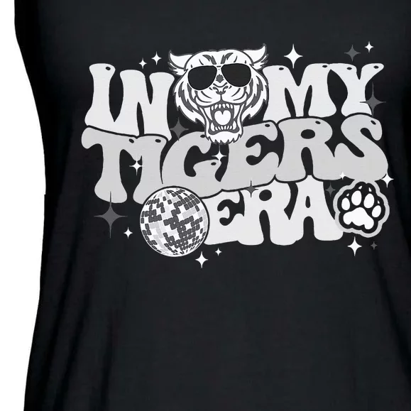 In My Tigers Era Back To School Mascot Spirit Game Ladies Essential Flowy Tank