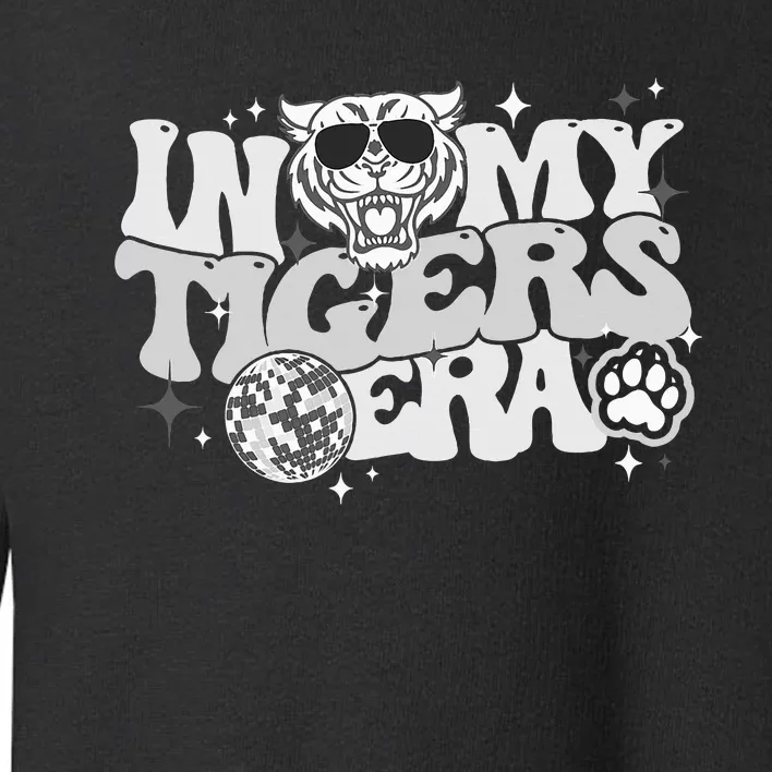 In My Tigers Era Back To School Mascot Spirit Game Toddler Sweatshirt