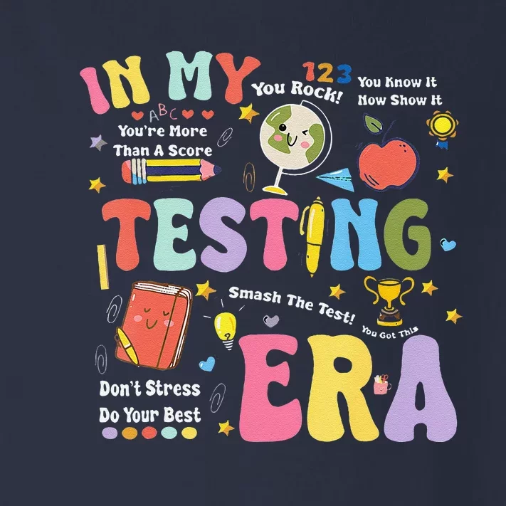 In My Testing Era Motivational Testing Day Funny Teacher Toddler Long Sleeve Shirt