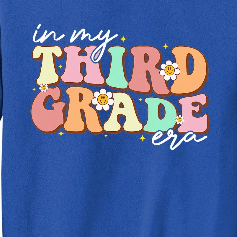 In My Third Grade Era Retro Back To School Teacher Student Tall Sweatshirt