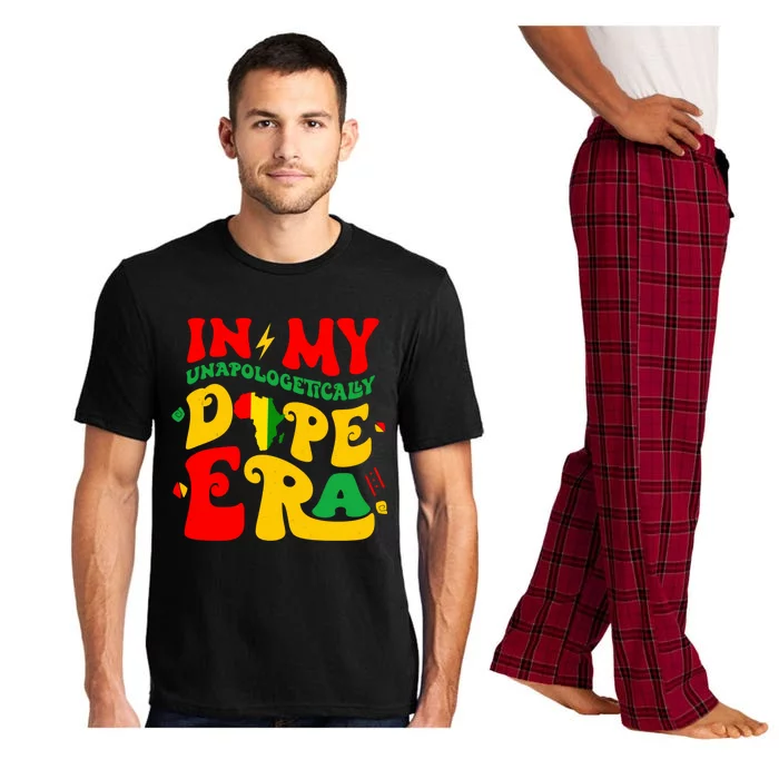 In My Unapologetically Dope Era Junenth Black History Funny Gift Pajama Set