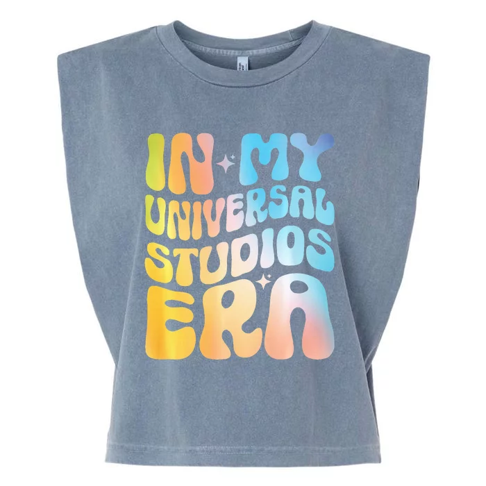 In My Universal Studio Era Funny Trip Garment-Dyed Women's Muscle Tee