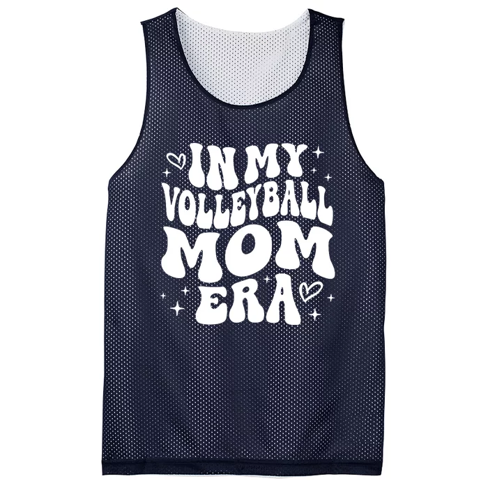 In My Volleyball Mom Era Mesh Reversible Basketball Jersey Tank