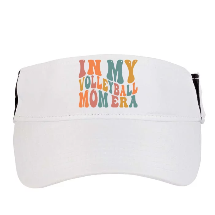 In My Volleyball Mom Era Adult Drive Performance Visor