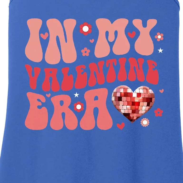 In My Valentine Era Cute ValentineS Day Retro Ladies Essential Tank