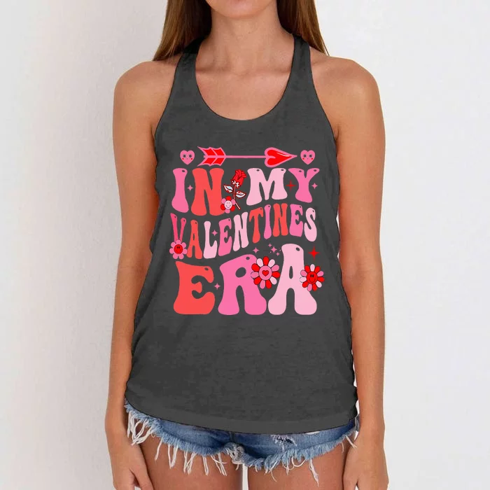 In My Valentine Era Valentine Day Women's Knotted Racerback Tank