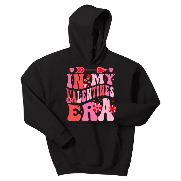 In My Valentine Era Valentine Day Kids Hoodie