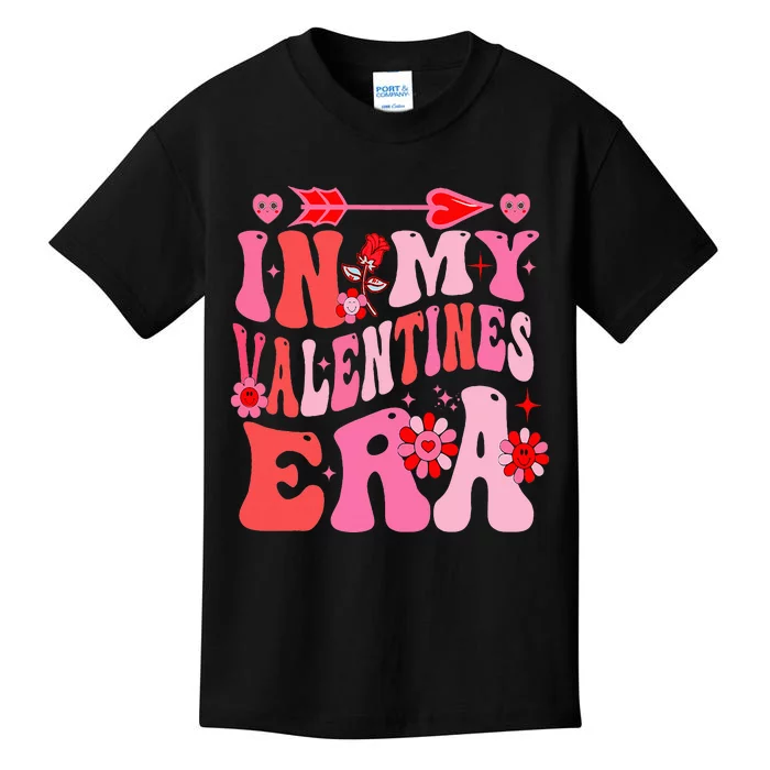 In My Valentine Era Valentine Day Kids T-Shirt