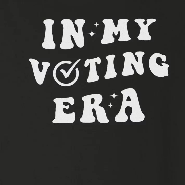 In My Voting Era 2024 Election Toddler Long Sleeve Shirt