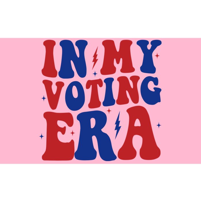 In My Voting Era Retro Election Bumper Sticker