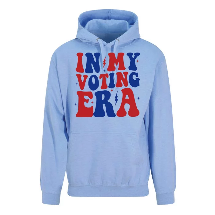 In My Voting Era Retro Election Unisex Surf Hoodie