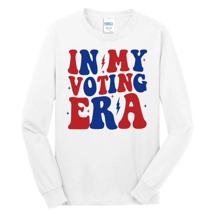 In My Voting Era Retro Election Tall Long Sleeve T-Shirt