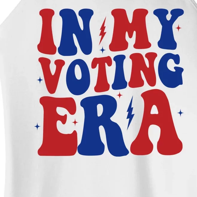 In My Voting Era Retro Election Women’s Perfect Tri Rocker Tank