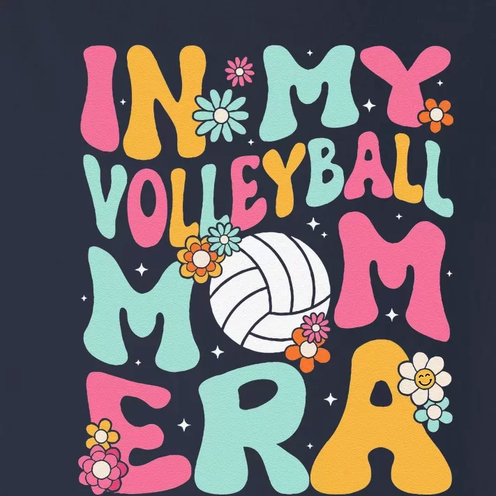 In My Volleyball Mom Era Game Day Cute Retro Volleyball Mama Toddler Long Sleeve Shirt