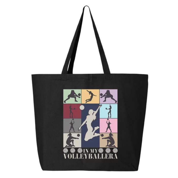 In My Volleyball Era Retro Vintage Volleyball Sport 25L Jumbo Tote