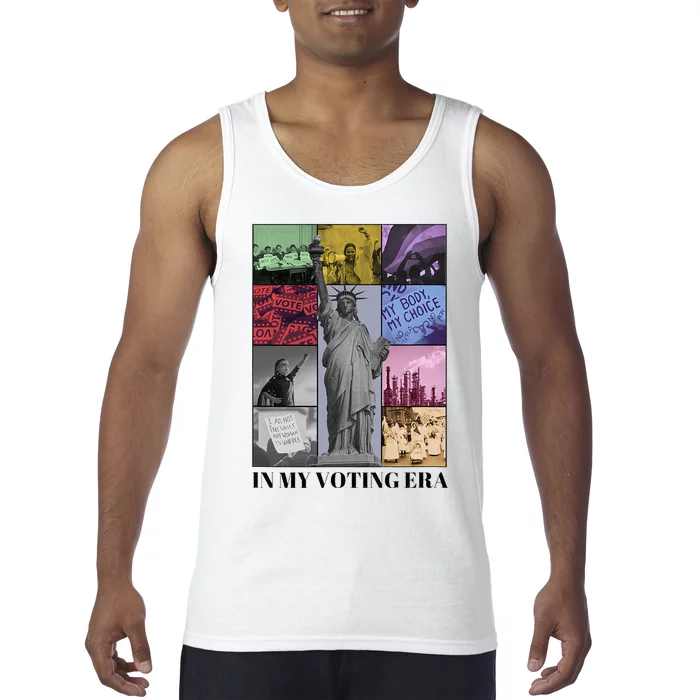 In My Voting Era Presidential Election 2024 Harris Walz Tank Top