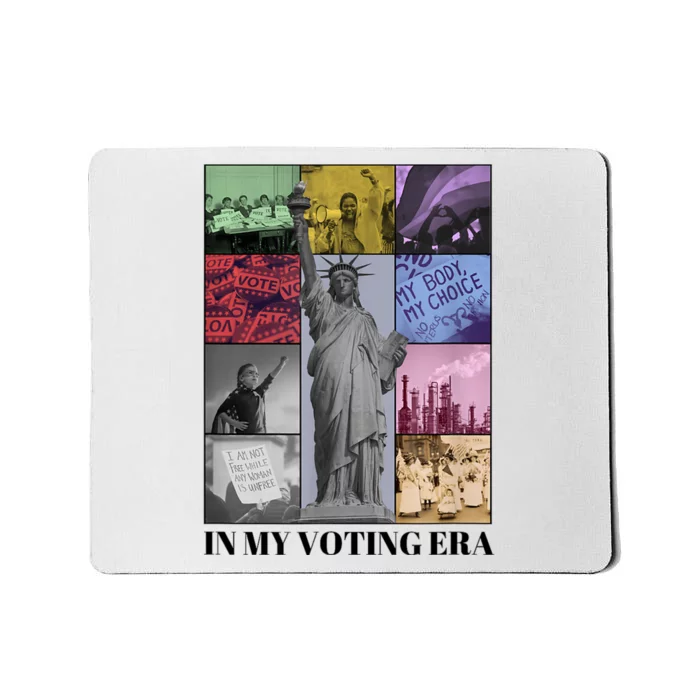 In My Voting Era Presidential Election 2024 Harris Walz Mousepad